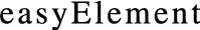 logo easyElement petit